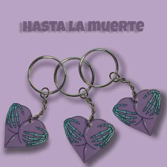 HASTA LA MUERTE KEYCHAIN