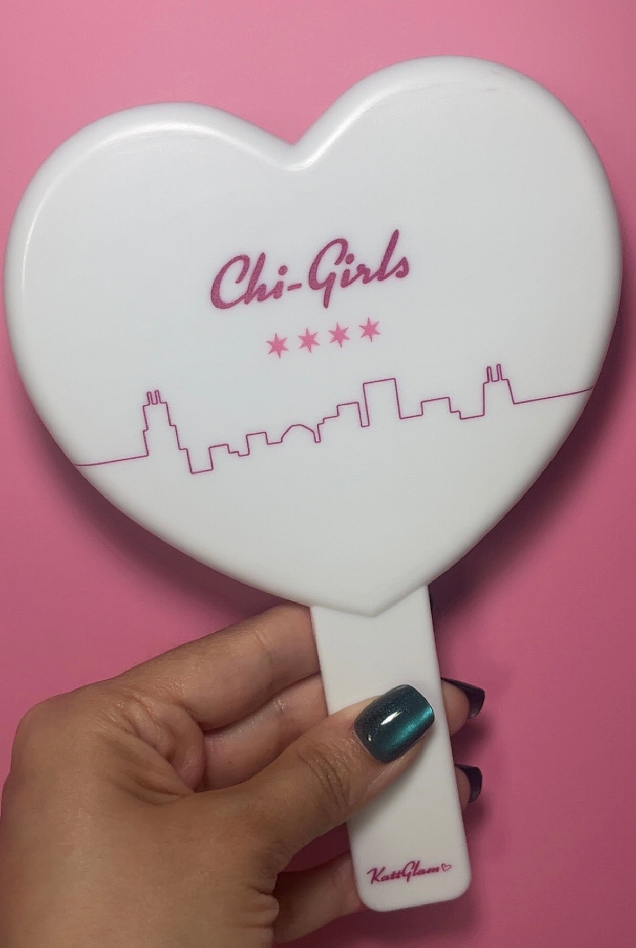 Chi-Girls Heart Shape Mirror